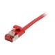 Patch cable RJ45, CAT6 250Mhz, 7.5m red, FTP(U/FTP), TPE(Superflex), flat, Synergy 21