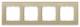 Siemens 5TG1204-4 DELTA miro Glas Rahmen 4-fach Echtmaterial Glas ARENA
