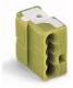 WAGO 243-723 Buchsenklemme 1qmm orange 4x0,5-1qmm RM5,75mm
