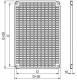 Schneider Electric NSYPMR127 Schneider Telequick-Montageplatte für PLA-Gehäuse H1250xB750mm