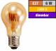 LED Filament Glühlampe McShine ''Retro'' E27, 6W, 420lm, goldenes Glas, dimmbar