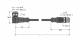 Turck WKC5T-2-RSC5T/TEG actuator and. Sensor cable PVC connection line. 6629849