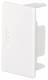 Hager LF3004569016 End piece hfr for LF/LFH 30x45mm vwhite