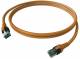 ZVK EasyLan CP1OOAOAO0100 DualBoot Cat.6 patch cable shielded orange 10m