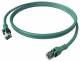 ZVK EasyLan CPP1OTATAT0100 DualBoot Push Patch Cable Cat.6A shielded turquoise 10m