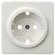 Siemens 5UH1047 Abdeckplatte 65x65mm DELTA PLUS titanweiß