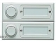 Grothe ETA 2121A AP Combifix weiß 1Klingeltaste Schnappscheibe 51013