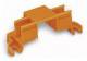 WAGO 243-112 Befestigungsadapter 4fach orange
