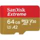 SANDISK SDSQXAH-064G-GN6AA EXTREME MICROSDXC 64GB SD
