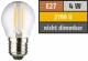 Muellerlicht ETT-1451908 LED Filament Tropfenlampe, E27, 4W, 470lm, 2700K, warmweiß