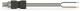 WAGO 771-8992/105-103 connecting cable socket - open cable end 2p, gray