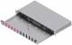 ZVK EasyLan LSB0A374 fiber optic distribution panel B Grade B 1U/12P 6xLC-Quad OM4 RAL7035