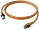ZVK EasyLan CP1IOCOCO0050 DualBoot Cat.6 patch cable Kl.EA shielded orange 5.0m
