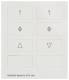 Siemens 5TG1306 SIEM DELTA style Piktogrammbogen ´SERIE´ 