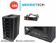 CRU DataPort 35620-0637-2000 CRU / Wiebetech - RTX Secure 610-NJ - 6-bay JBOD tower - AES256 encryption - 3 keys - 2x SFF-8470 - 18TB - NTFS - US