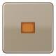 Jung CD590KOGB Wippe Lichtleiter gold-bronze