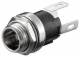 Goobay 11135 DC-Einbaubuchse - Stift 2,1 mm,geschl. Bauart, Lötanschluß