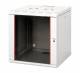 Equip 48,3 cm ( 19 inch ) Netzwerkschrank Glastür PM 600x600mm 12HE grau