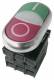 Moeller 216509 EATON M22-DDL-GR-X1/X0/K11/230-W, twin pushbutton 1S1Ö m.LED 