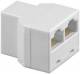 Goobay 93056 ISDN T-Adapter RJ45-Buchse (8P8C) auf 2 x RJ45-Buchse (8P8C) -