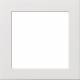 Gira 0282112 central plate 50 * 50 Rectangular Parallelepiped, surface switch pure white