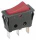 Bachmann 924.112 Bach built-in rocker switches from 1-pin, 11x30mm red illuminated rocker 3652-813.22