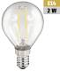 LED Filament Tropfenlampe McShine ''Filed'', E14, 2W, 200 lm, warmweiß, klar