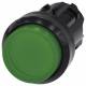 Siemens 3SU10010BB400AA0 push button illuminated 22mm round green push button