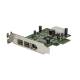 StarTech.com 3 Port 2b 1a Low Profile 1394 PCI Express FireWire Card Adapter - FireWire adapter - 2