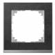 Merten MEG4010-3669 M-Pure Decor frame, 1-gang slate / aluminum