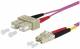 Metz Connect 151S1EOJO10E BTR OpDAT patch cable OM4, SC-D / LC-D MM 1m Heather IV (ZN) H