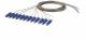 Metz Connect 150Q1MO0020E BTR OpDAT Pigtail E2000 UPC, OS2BU 12Farben 2,0m Singlemodef.E9 / 125
