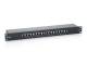 Equip patch panel 16x RJ45 Cat6 48,3 cm ( 19 inch ) FTP 1U ISO/IEC black