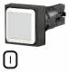 Moeller 086243 EATON Q18DR-WS push button white, latching 86243