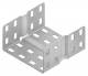 Niedax RV 60.100 E3 Stoßstellenverbinder einstückig U-förmig 49x96mm Edelstahl