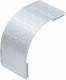 OBO Bettermann 7131030 Cover for 90 ° vertical bend, falling, DBV 110 100 F FS