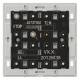 Jung 4073TSM KNX Tastsensormodul 3fach, Standard 1blaue/3rote LEDs m.Busankopp.