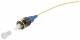 Metz Connect 150Q1AO0020S BTR OpDAT Pigtail ST-UPC, OS2BU yellow 2,0m singlemode fiber E9 / 125