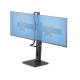 Startech.com 2MC1S-MONITOR-STAND CROSSBAR DUAL MONITOR STAND
