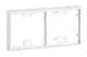 Schneider Electric 5971170 Schneider Montagerahmen 2-fach flach für CYB-BK/AD1 weiss RAL9016