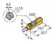 Turck BIM-UNTK-AP6X magnetic field sensor compact design for short-stroke cylinder 4686005