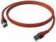 ZVK CP1ORARAR0030 EasyLan copper patch cable DualBoot Kat 6A shielded red 03.0m
