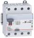 Legrand 411966 DX3 Fi-switch 40A 4-pole 30mA Type B 400VAC N-left 4TE