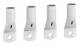Schneider Electric LV432503 Schneider 4Kabelschuhe für Kupferkabel 300qmm und Phasentrennern