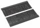 Hager MES-B04 brushes IP40 95x298 (HxL)