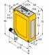 Turck Q60VR3LAF2000Q1 Opto Sensor, laser reflection light scanner 30717
