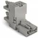 WAGO 890-1781 h-Verteiler 1 x Stecker / 2 x Buchse 4-polig, grau