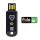 Swissbit iShield Key Pro USB/NFC Security Key retail packaging