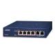 PLANET 4-Port 10/100TX 802.3at PoE + 2-Port 10/100TX (60W)