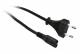 Synergy 21 S215396 \ Euro-Stecker/Euro8-Buchse 220V power cord, 1.8m, Black,